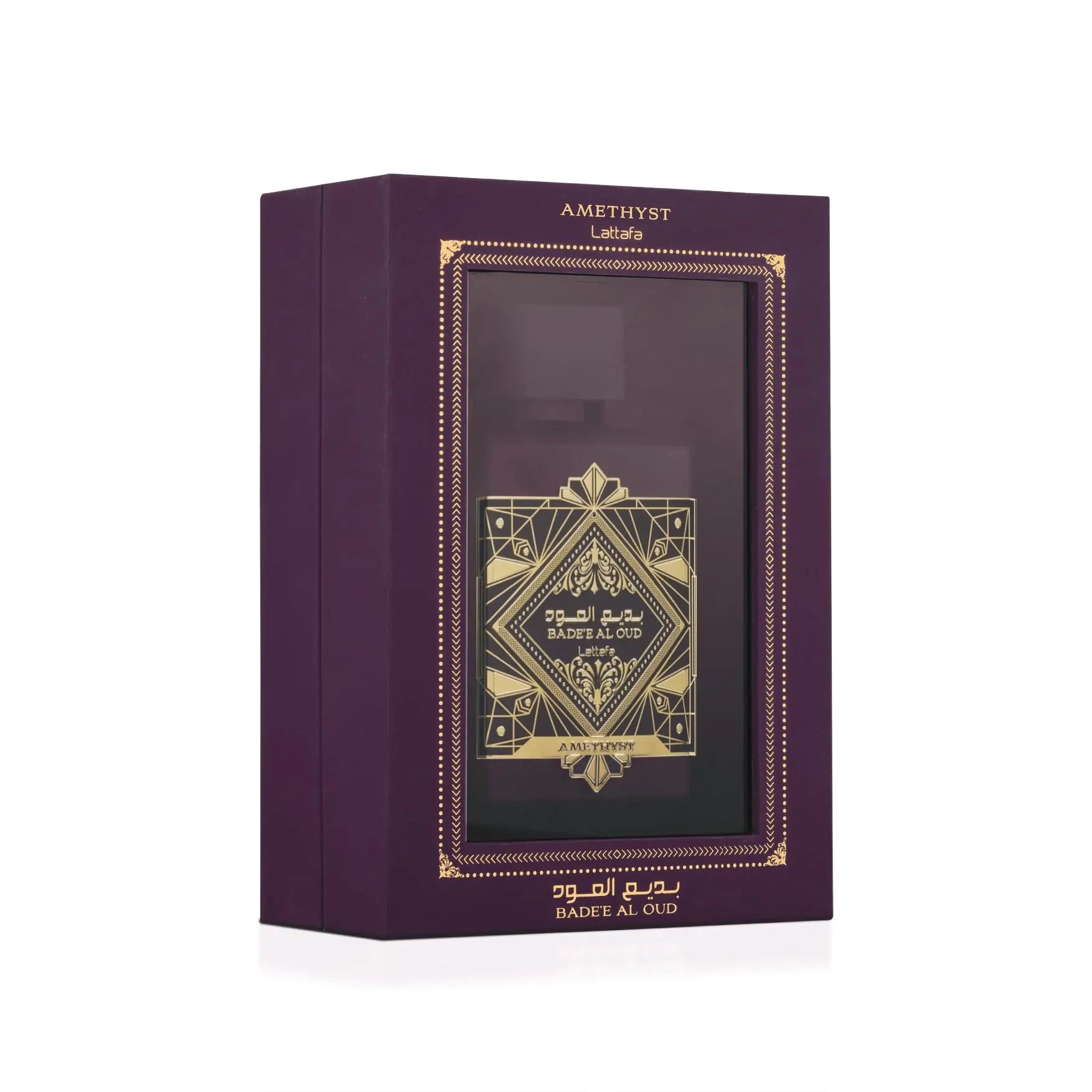 Lattafa Badee Al Oud Amethyst for Unisex Eau de Parfum Spray 3.4 Ounce / 100 Ml